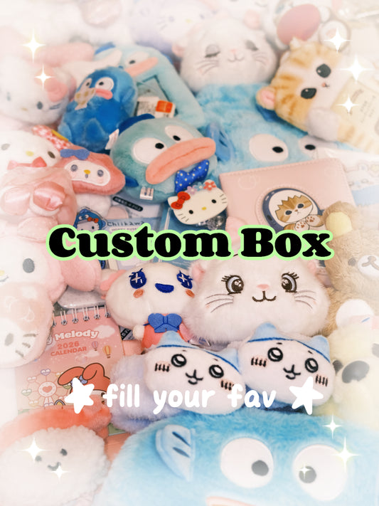 Custom Box - Fill your fav✦